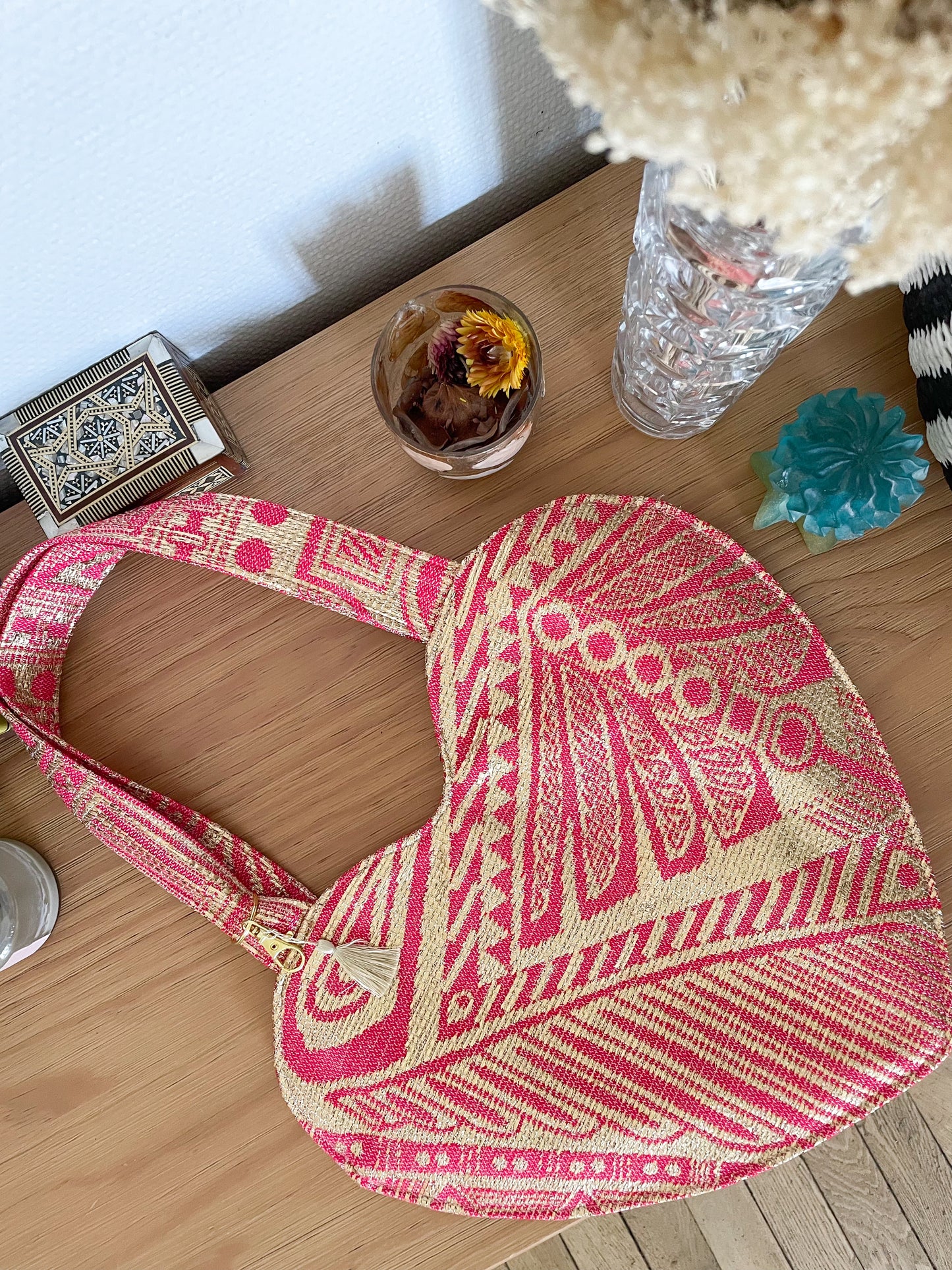 💖 Le petit COEUR en tweed- upcycling Haute couture