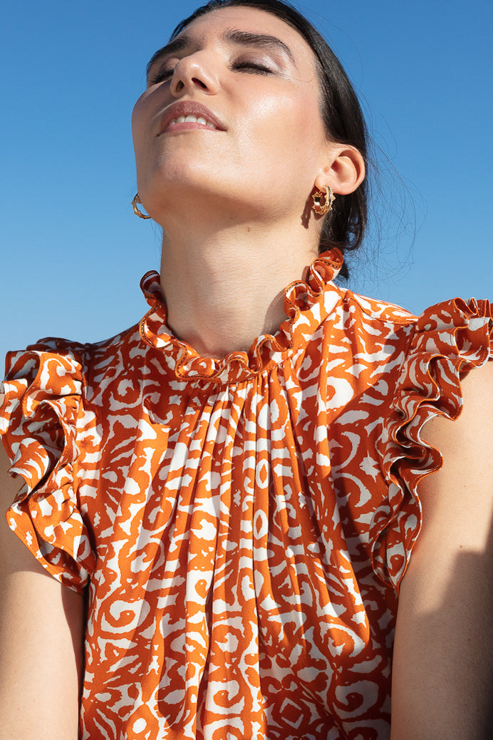 🌿 Blouse Lya en Viscose ECOVERO – biodégrable et responsable