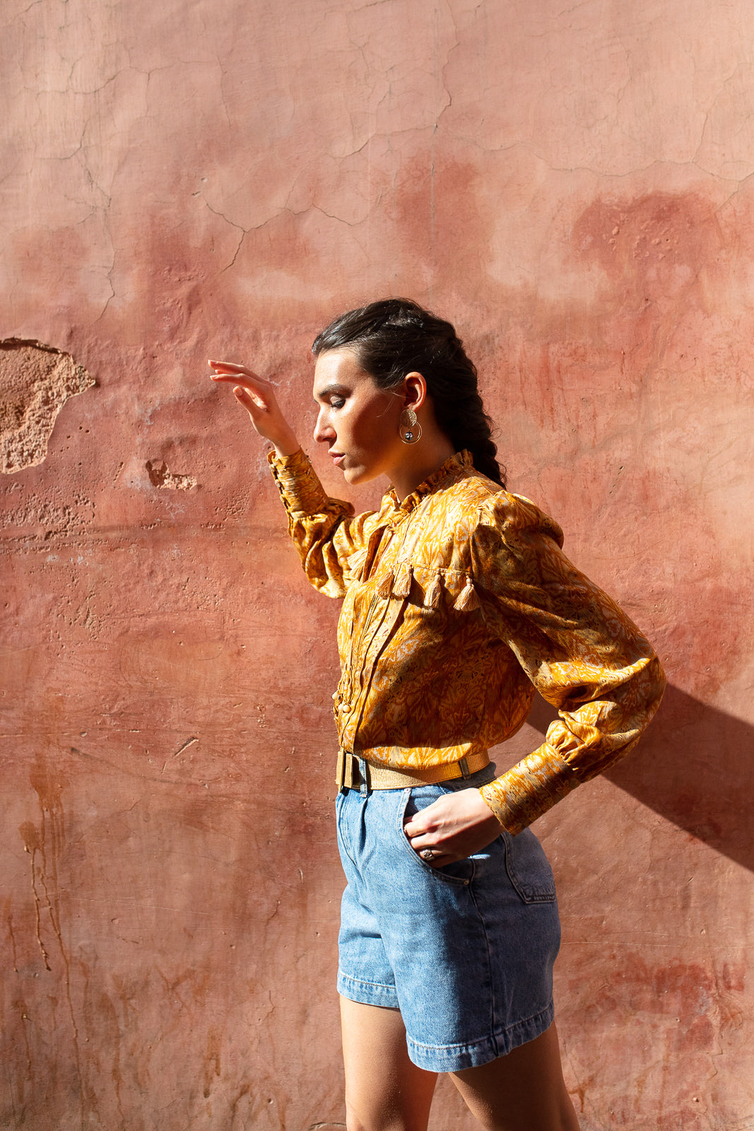 🌿 Blouse Ambre en Viscose ECOVERO – Éco-conçue et responsable