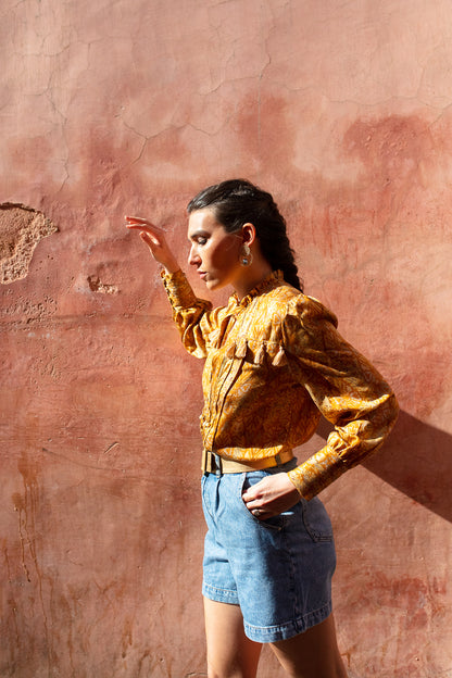 🌿 Blouse Ambre en Viscose ECOVERO – Éco-conçue et responsable