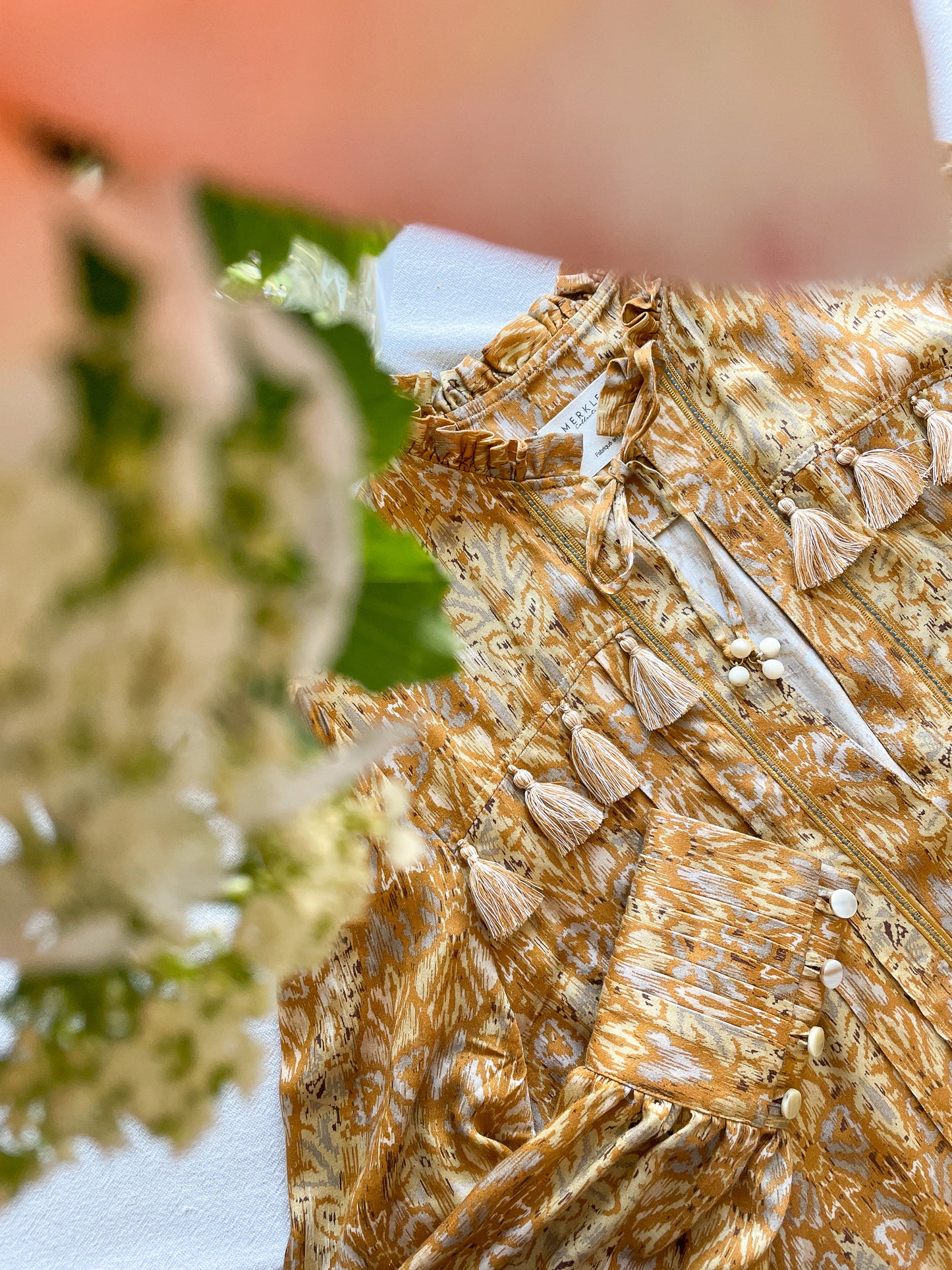 🌿 Blouse Ambre en Viscose ECOVERO – Éco-conçue et responsable