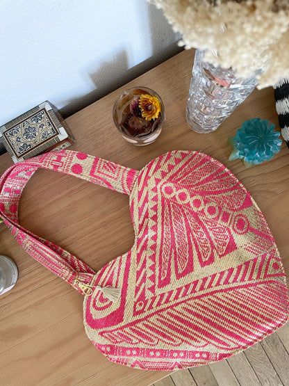 💖 Le petit COEUR en tweed- upcycling Haute couture