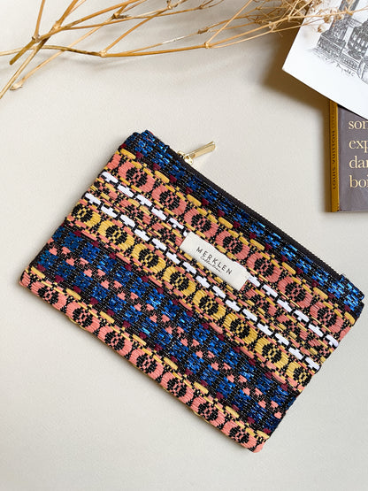 🌱 Pochette Maxime - Upcyclée en Tissus Haute Couture