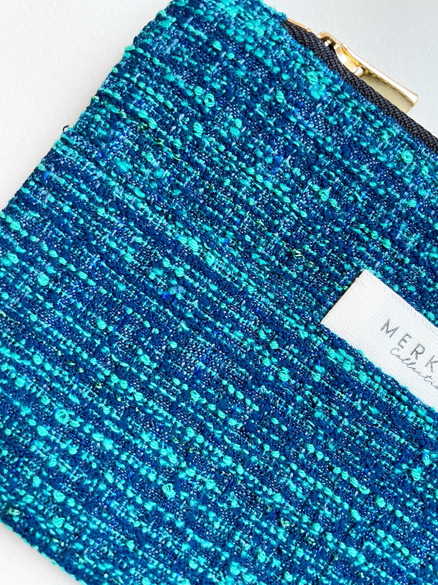 🌱 Pochette Maxime - Upcyclée en Tissus Haute Couture